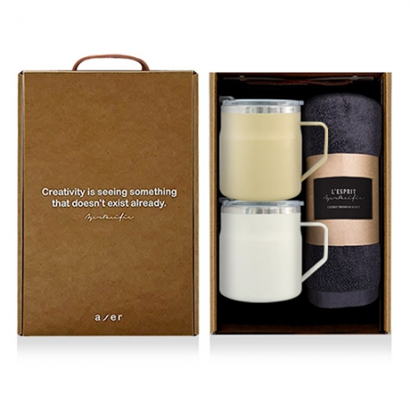 레스쁘리 고급 텀블러세트 RRR(어반 스텐 머그 355ml+타올) #2