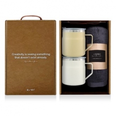 레스쁘리 고급 텀블러세트 RRR(어반 스텐 머그 355ml+타올)