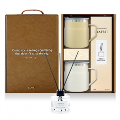 레스쁘리 고급 텀블러세트 VVV(어반 스텐 머그 355ml+디퓨저120ml)