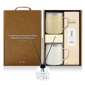 레스쁘리 고급 텀블러세트 VVV(어반 스텐 머그 355ml+디퓨저120ml)