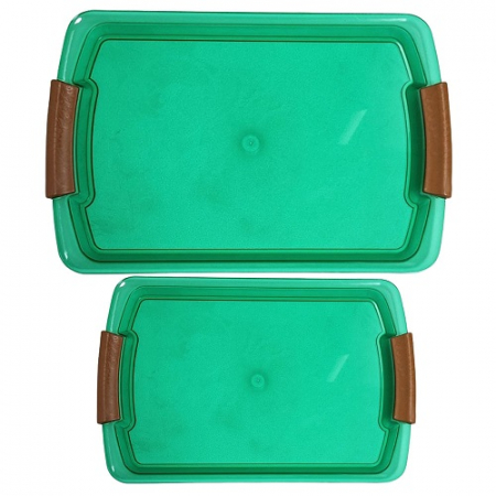 드림 그린 사각쟁반 - 소 #2