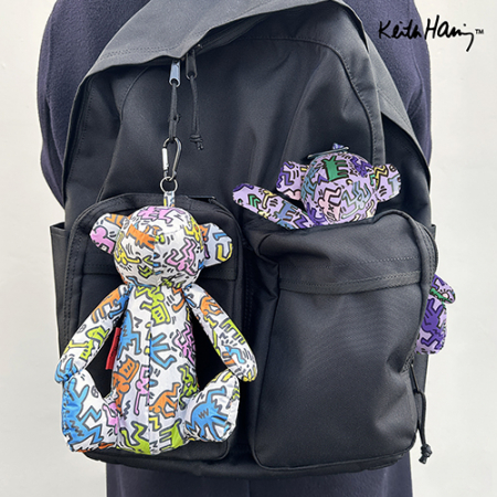 키스해링 곰돌이 5단 초경량 암막 우양산 #3