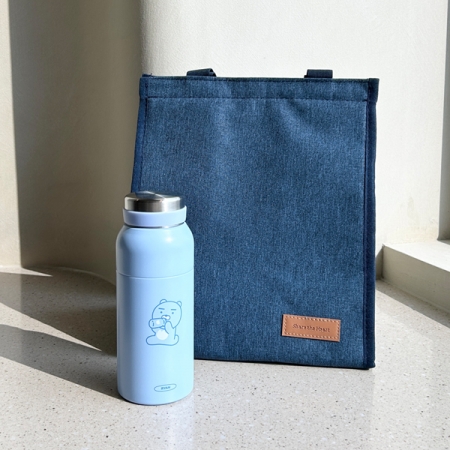 센트라도 컬러 보온보냉백+카카오 밀키 스텐 텀블러 세트 #4