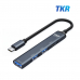 작은이미지: TKR HB-C015 USB허브 USB3.0 USB2.0 C타입 4포트 선길이 15CM #4