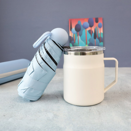 레스쁘리 고급 텀블러세트 YYY(어반 스텐 머그 475ml + 마카롱 우산) #3