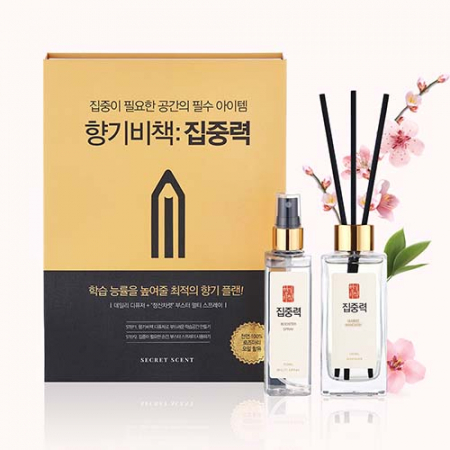 향기비책 수험생 집중력 천연 로즈마리 디퓨저+룸스프레이 세트 #4