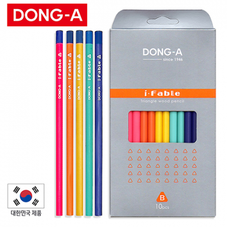 동아 아이파블 삼각연필 10P세트(B심) #2