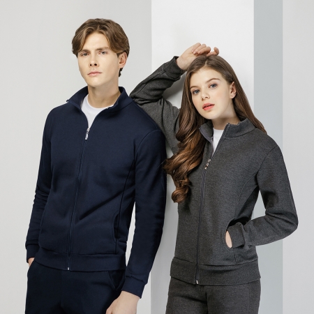 매직 기모 차이나 넥 집업 점퍼 특양면 남여공용 단체 자켓 #2