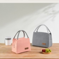 심플 보온 도시락 가방, 보온 도시락가방, 보냉 도시락가방, 피크닉가방, 심플 쿨러백