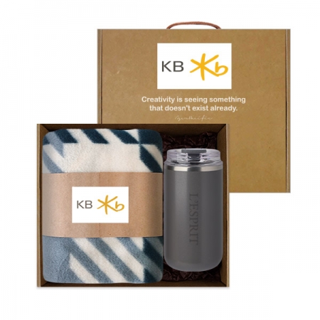 레스쁘리 스페셜 텀블러세트 A (타이니 텀블러 340ml+무릎담요) #3