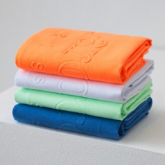 기라로쉬 엠보 극세사 세면타올 캠핑타올, 등산타올 40x90cm