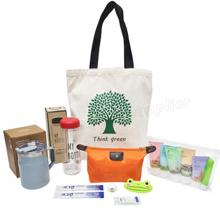 락앤락 메트로머그 텀블러 선물세트 (데일리 6호) LG미니스 에코백 보틀 치약짜개 #4