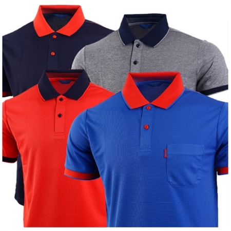 쿨렉스 배색티 반팔 4종 #2