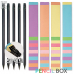 작은이미지: 흑목 원형 지우개연필 펜슬박스 5P세트 #2