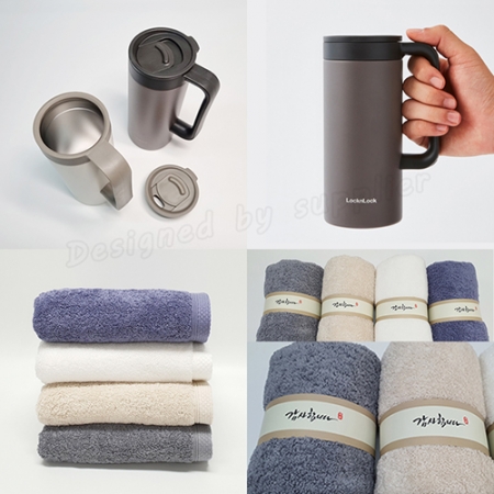 락앤락 테이블 머그 텀블러 2p 선물세트 (데일리10호)[송월타올] #5