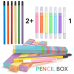 작은이미지: 파스텔연필+슬림 회전 지우개 2+1세트(펜슬박스) #2