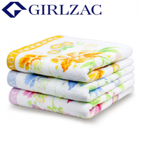 걸작 30수 145g 러브꽃 나염 호텔 세면타올 #2