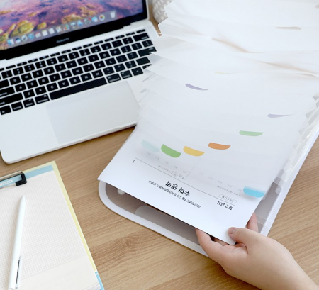 아코디언 파일북, 학원파일북, 파일케이스, 학원화일북, 화일케이스 #2