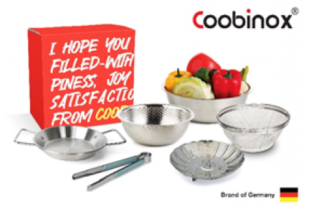 [쿠비녹스]믹싱볼 쌀함박 채망 찜판 집게 플레이트 6종 세트 #3