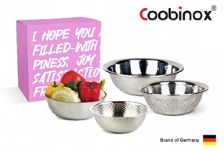 [쿠비녹스]믹싱볼 쌀함밥 채반 4종 세트 #3