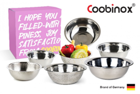 [쿠비녹스] 믹싱볼 쌀함박 채반 7종 세트 CO-1161 #2