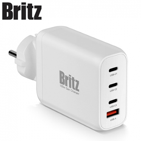 브리츠 BZ-PD100W GaN 고속충전기 듀얼 4포트 #2