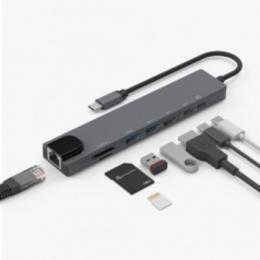 모락 프로토 C타입 8in1 8포트 멀티 허브