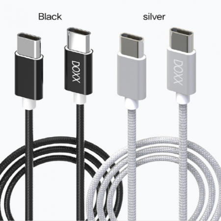 DOXX  DX-CC150 양쪽 C to C타입 패브릭 충전데이타 케이블 1.5m #2