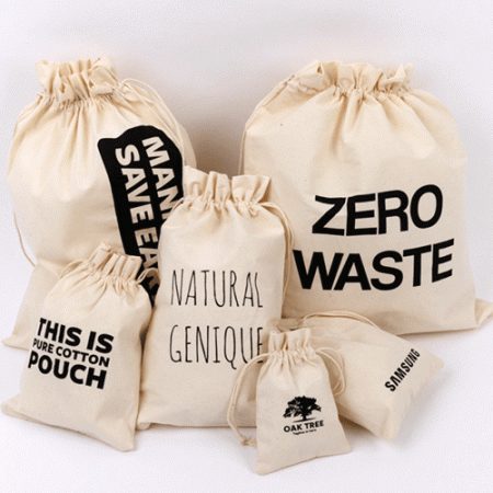 코튼 스트링 파우치 9종 #2