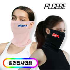 [플씨드] 귀걸이형 프리미엄 전사 멀티스카프/풀컬러