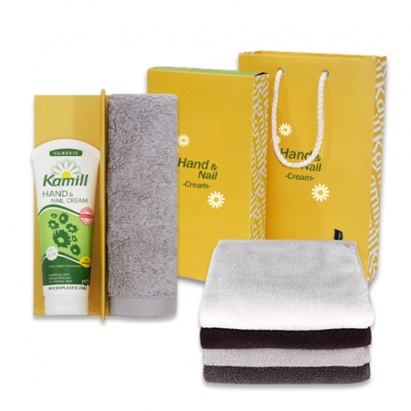 카멜 핸드크림 & 로페리아 40수 코마사 주방타올 세트 (0172188) #2