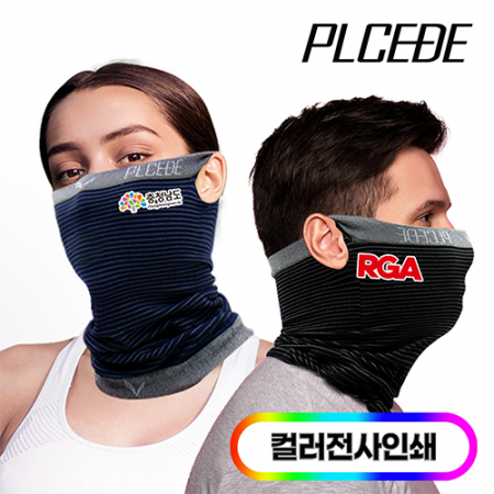 [플씨드] 귀걸이형 프리미엄 전사 사계절 멀티스카프/풀컬러 3컬러 1P #2