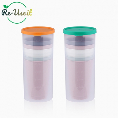 [보틀로만] 데이트 캠핑 파티 컵 세트(대) 1800ml #2