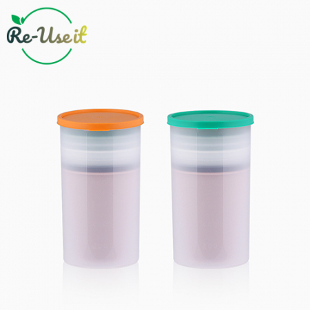 [보틀로만] 데이트 캠핑 파티 컵 세트(소) 1400ml #2