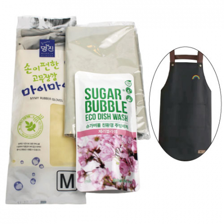 슈가버블 주방세제 앞치마 외 3종세트 #2