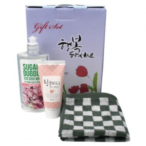 슈가버블 주방세제 주방타올 3종세트