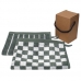 작은이미지: 뱀부 기라로쉬 체스 & 그리드 핸드타올, 고리 주방타올 1매 40x30cm #2