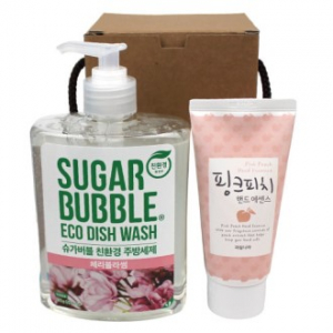 슈가버블 주방세제 + 과일나라 핸드에센스 2종