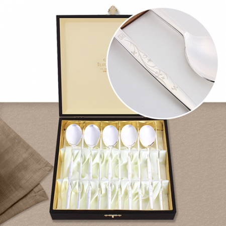 레브 삼색조은수저 5벌(1049-C) #3