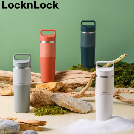 락앤락 4332 슬로 2in1 대용량 핸들형 위드텀블러 600ml 친환경 리유저블컵 조립형 4컬러 #3