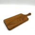 작은이미지: 나무나라 티크 우드 사각 핸들 도마 소 #3
