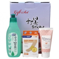표준형 대일밴드 + 참그린 주방세제 + 과일나라 핸드크림 3종세트