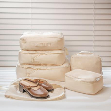 트렌디 파스텔 여행용압축파우치 6종세트 + 파우치 (대) #2