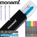 작은이미지: 모나미 플립 3색 딜라이트 볼펜 (0.7) + 에딩 슈퍼 형광펜600 세트 #2