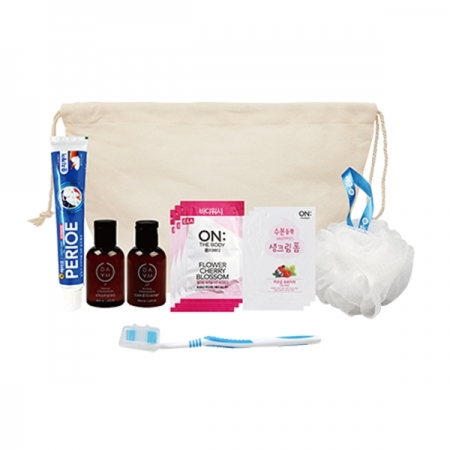 오라이프 에코 여행용세트 208호, 면 파우치 8종 여행용세트 208호 #2