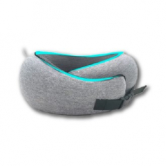 여행용달팽이형 메모리폼 목베개 목쿠션 휴대용 목베개