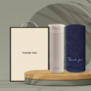 시즈넬 선물세트 락앤락 스파이더 텀블러 400ml + 고급호텔타올190g