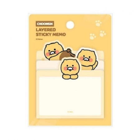 카카오 레이어드 3단 점착메모지 춘식이 [J1] #2