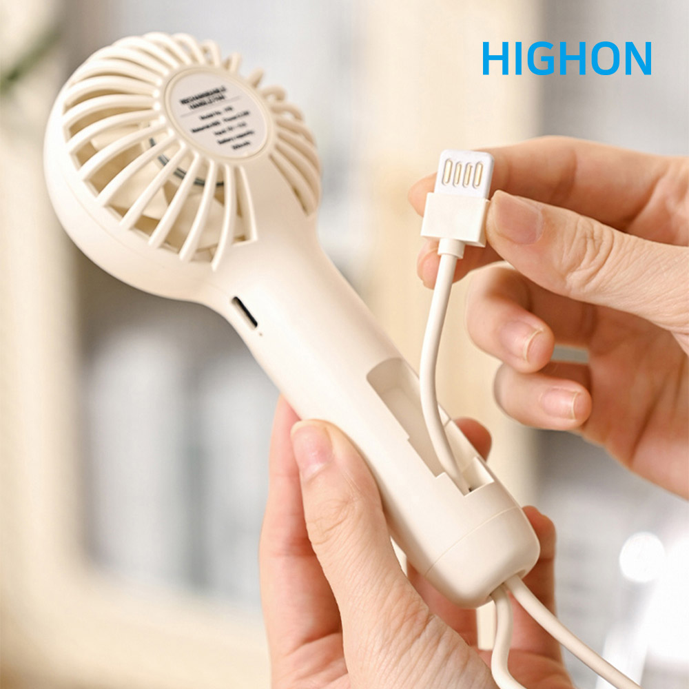 하이온 H30 무선 휴대용 USB 일체형 미니 손선풍기 #4