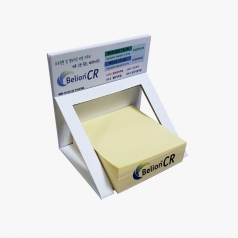 측면컬러 슬로프 메모함 소형 200매